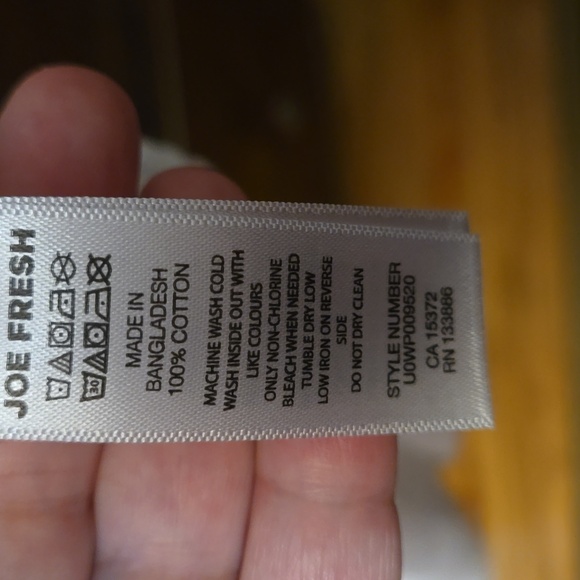 Joe Fresh White sleeveless dress with knitted upper body size 1X - Picture 5 of 5